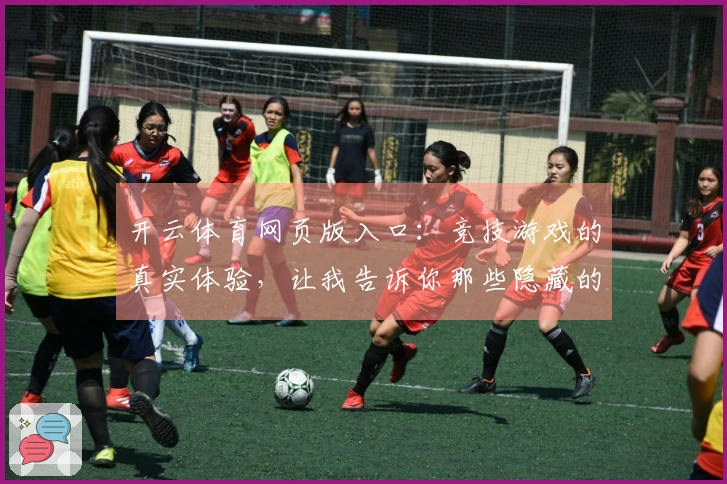 开云体育网页版入口：竞技游戏的真实体验，让我告诉你那些隐藏的小技巧